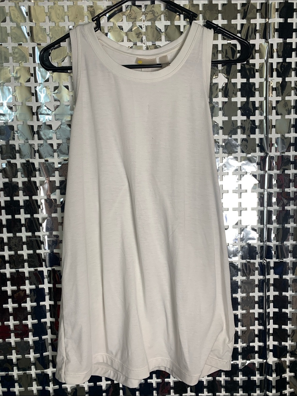 Classic Women's Twist-Back Tank Top - White